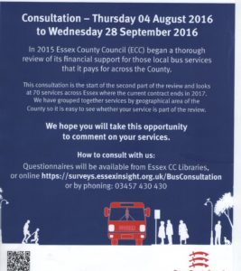 Bus Service Consultation 2016